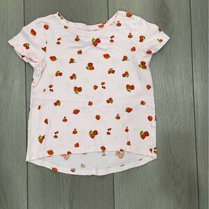 Old Navy Strawberry Patterned Shirt